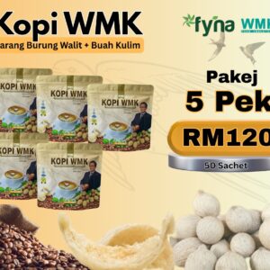 5 Pek Kopi WMK RM120